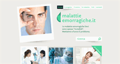 Desktop Screenshot of malattieemorragiche.it